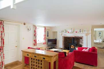 The family sitting-room.