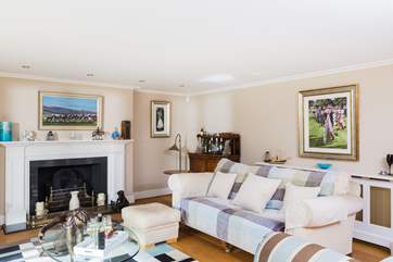 The 'grown-up' sitting-room... perfect for more chilled out evenings.