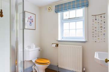This shower-room is en suite to Bedroom 1.