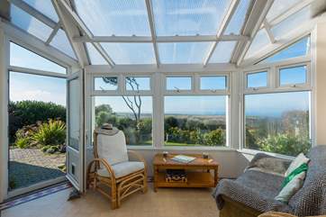 The sun room.