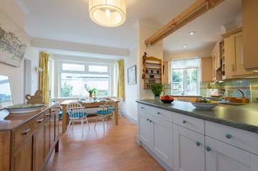 The kitchen-diner.