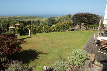 The view from the terrace.