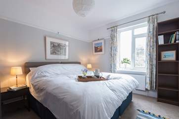 Bedroom 2 with zip and link (double or twin) beds.