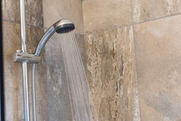 With hot and cold running water, it won't feel like you're glamping!