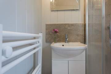 There is even a heated towel rail.