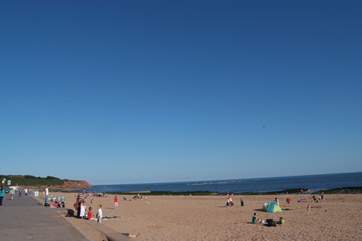 Exmouth Beach is around 40 minutes away, with its miles of golden sands.