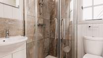 The shower-room is gorgeous. 