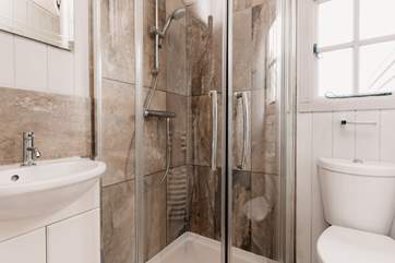 The shower-room is gorgeous.