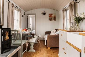 The hideaway has a real home-from-home feel.