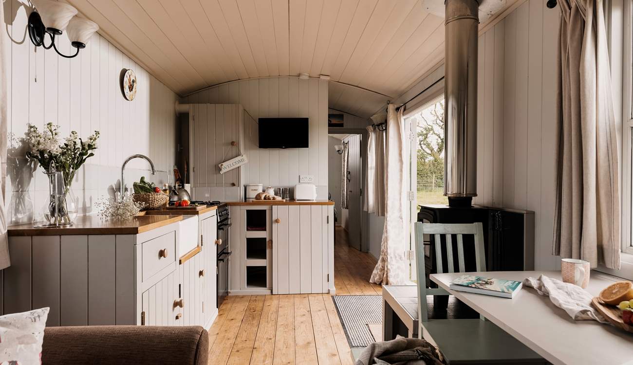 An  idyllic family getaway to the countryside.