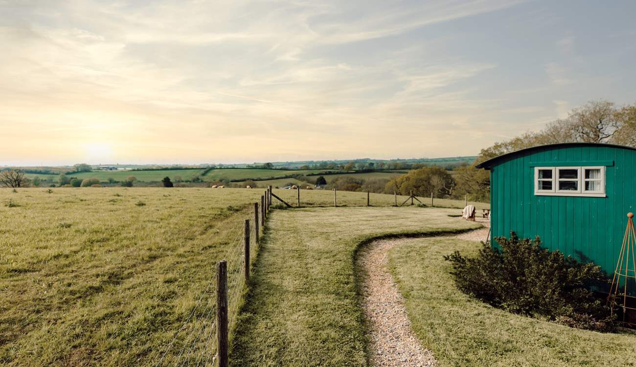 And just look at this view! A peaceful paradise. 