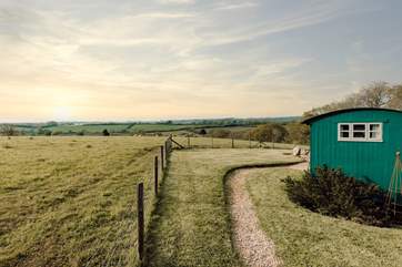 And just look at this view! A peaceful paradise.