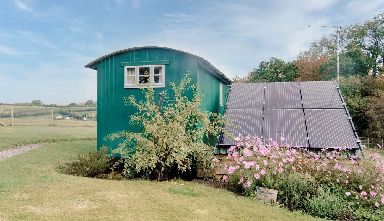 The incredible owners have really gone the extra mile to provide the greenest getaway possible. 