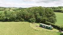 Total seclusion, with breathtaking views across rural green pastures and gentle rolling hills.
