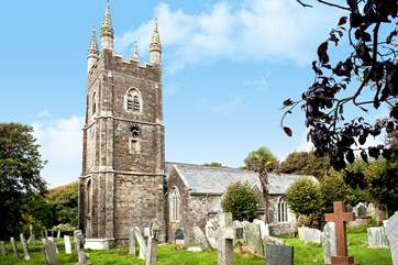 St Olaf's church is directly opposite Puffin's Nest.