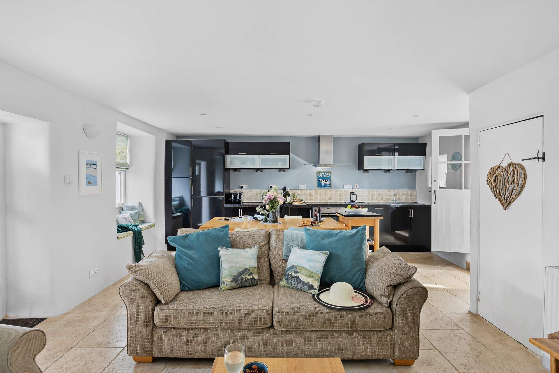 The perfect open plan setting for all the family to be together.