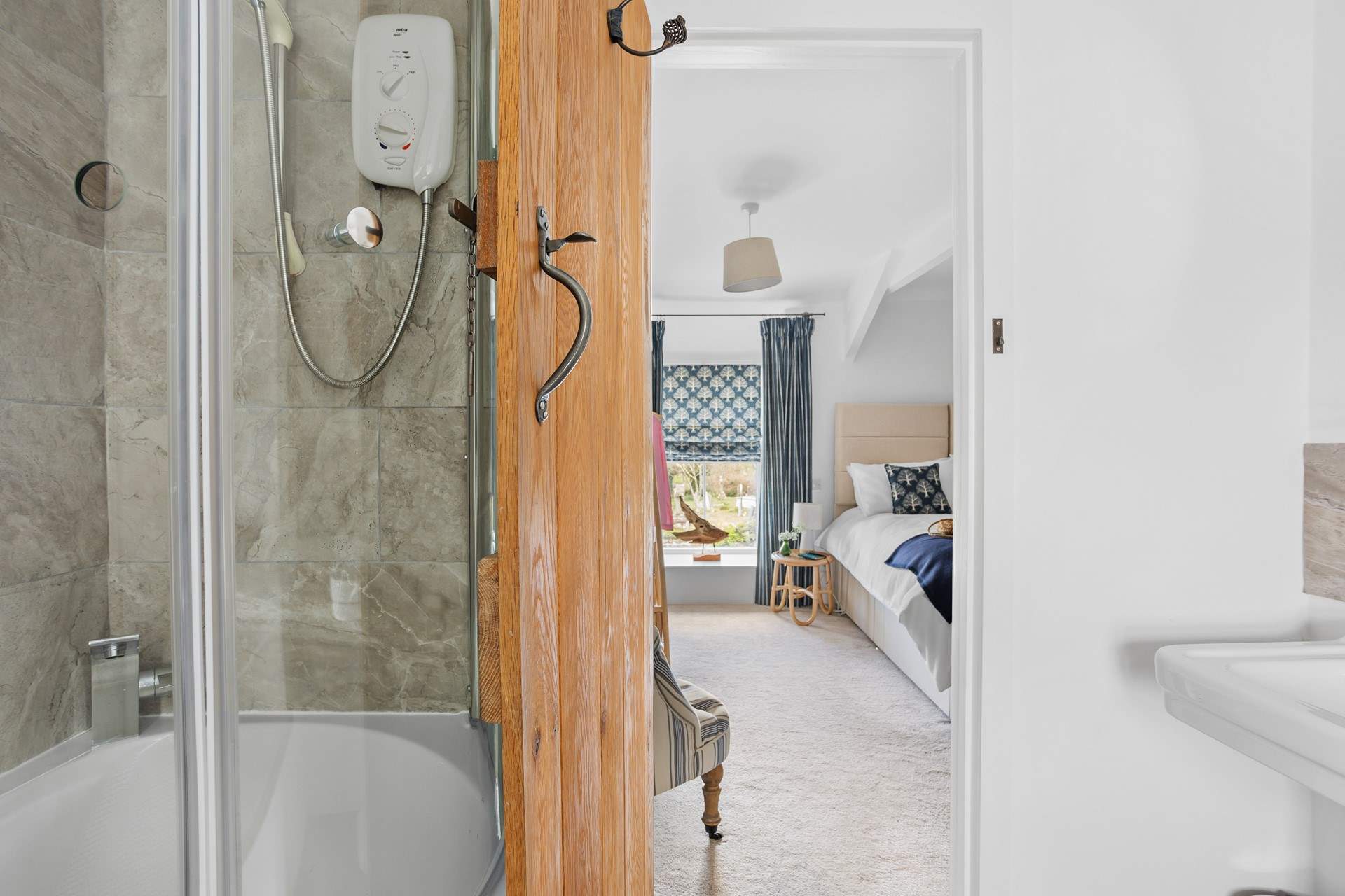 Bedroom 2 also enjoys an en suite bathroom. You really do have the perfect set up when staying here.