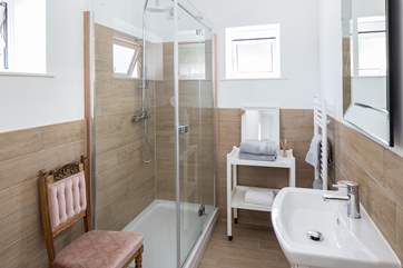 The en suite shower-room for Bedroom 1.