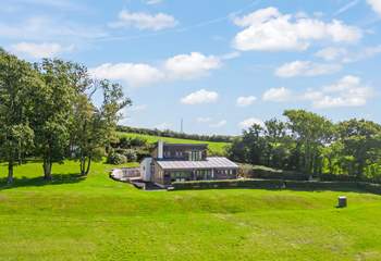 The large garden is yours to explore.