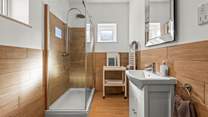 The en suite shower-room for Bedroom 1.
