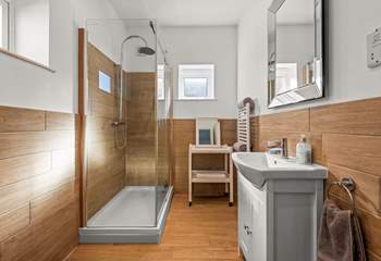 The en suite shower-room for Bedroom 1.