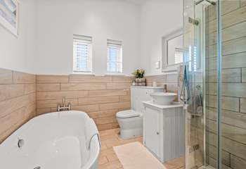 This is the en suite bathroom for bedroom 3 on the first floor.