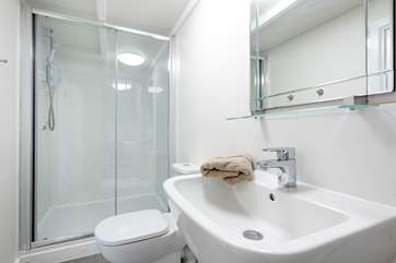 The lovely shower-room.