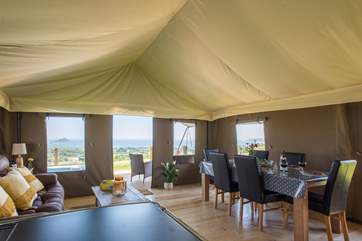 Spacious and beautifully fitted out.