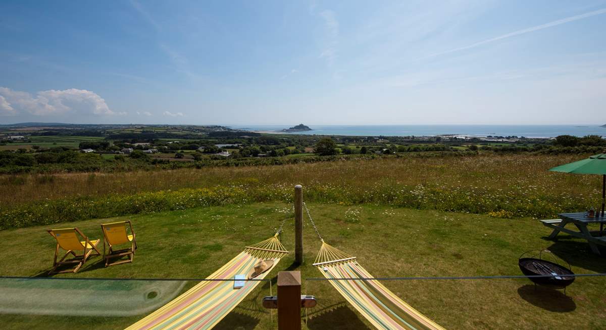 A snooze in the sunshine is a must, whether in the hammock or deck chair.