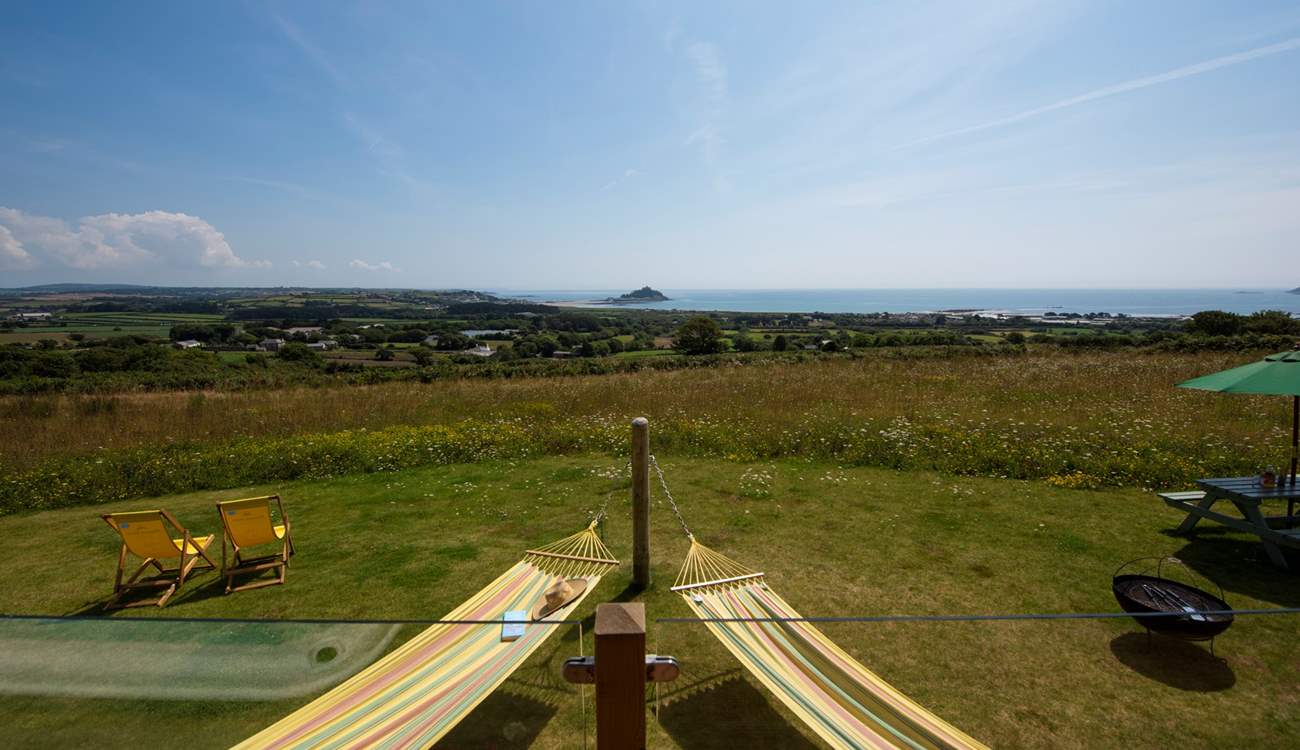 A snooze in the sunshine is a must, whether in the hammock or deck chair.