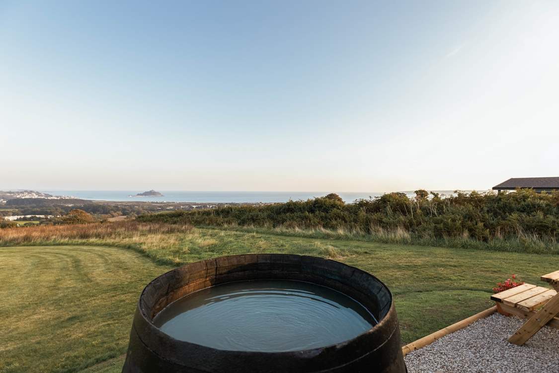 Are you brave enough to take a dip in the cold plunge barrel?