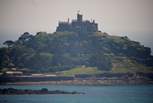 The magestic St Michael's Mount, definitely worth a visit and Marazion beach.