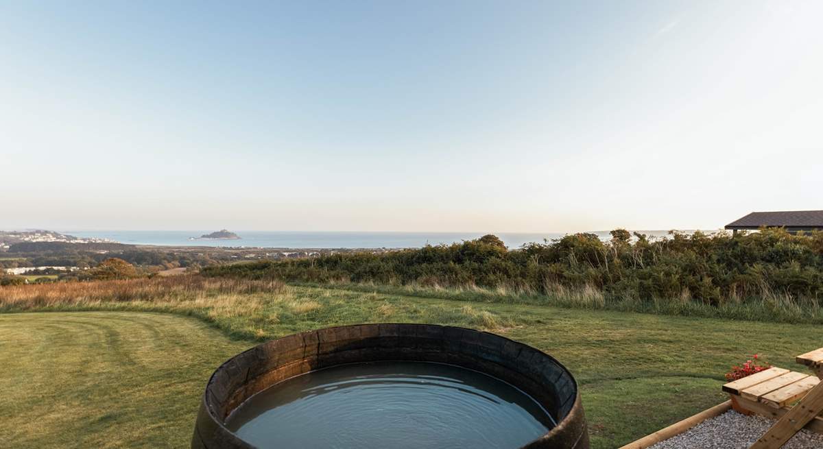 Are you brave enough to take a dip in the cold plunge barrel? 