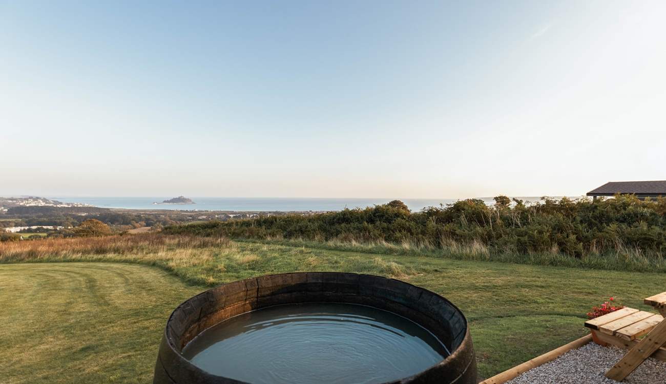 Are you brave enough to take a dip in the cold plunge barrel? 