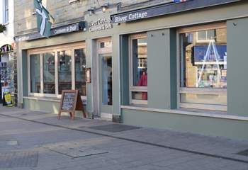 The River Cottage Canteen and Deli are in the nearby town of Axminster.