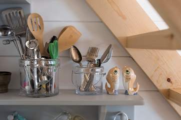The Chalet is very well-equipped.