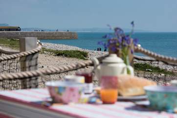 Breakfast with a view!