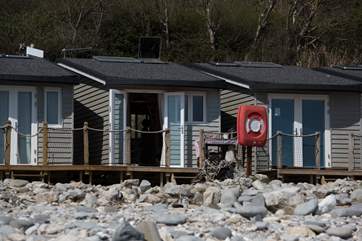 The Chalet and its neighbours.