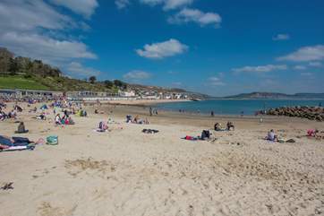 Fancy a beach day, this sandy beach is in the direction of the town.
