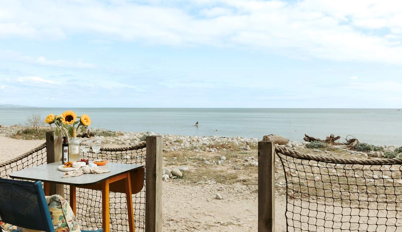 Simply the best spot to watch the world go by. 