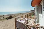 After an early morning swim, soak up the sunshine from the deck. 