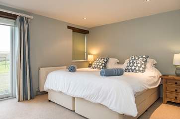 Bedroom 2 can be either twin beds or a large double...