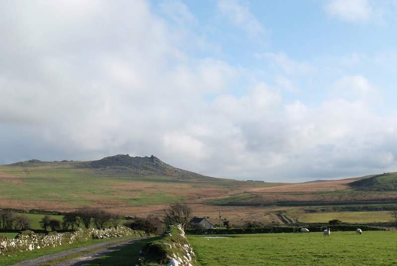 You could venture inland and don your walking boots to climb Roughtor.