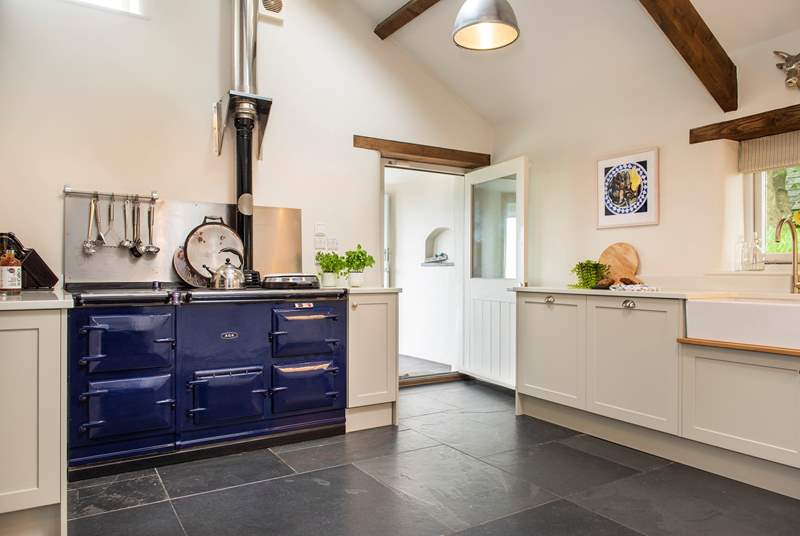 The kitchen creates a wonderful welcome from the minute you step inside.