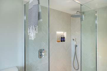 but a stylish shower as well
