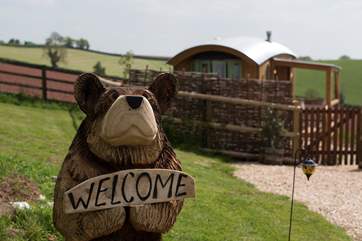 You are greeted with a warm welcome here!