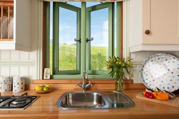 Colourful details add character to this unique retreat.