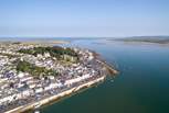 Across the estuary from Instow, you can use the little seasonal passenger ferry, is the historic fishing village of Appledore.