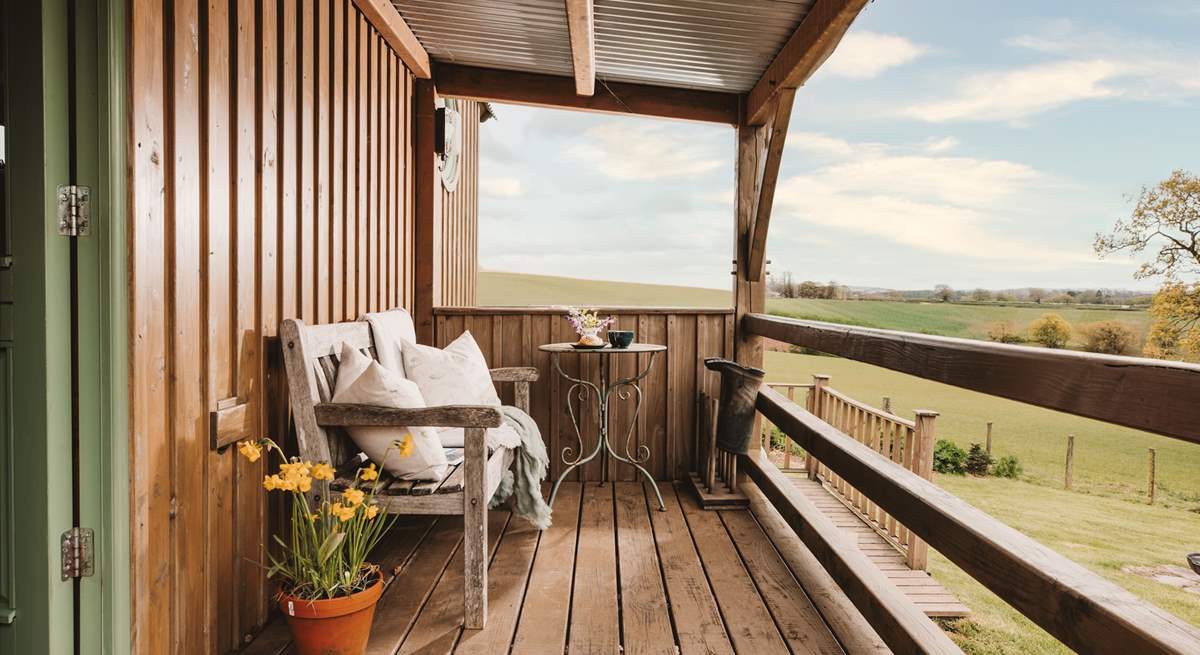 Savour that first cup of coffee or an afternoon tipple as you relax on the decking.