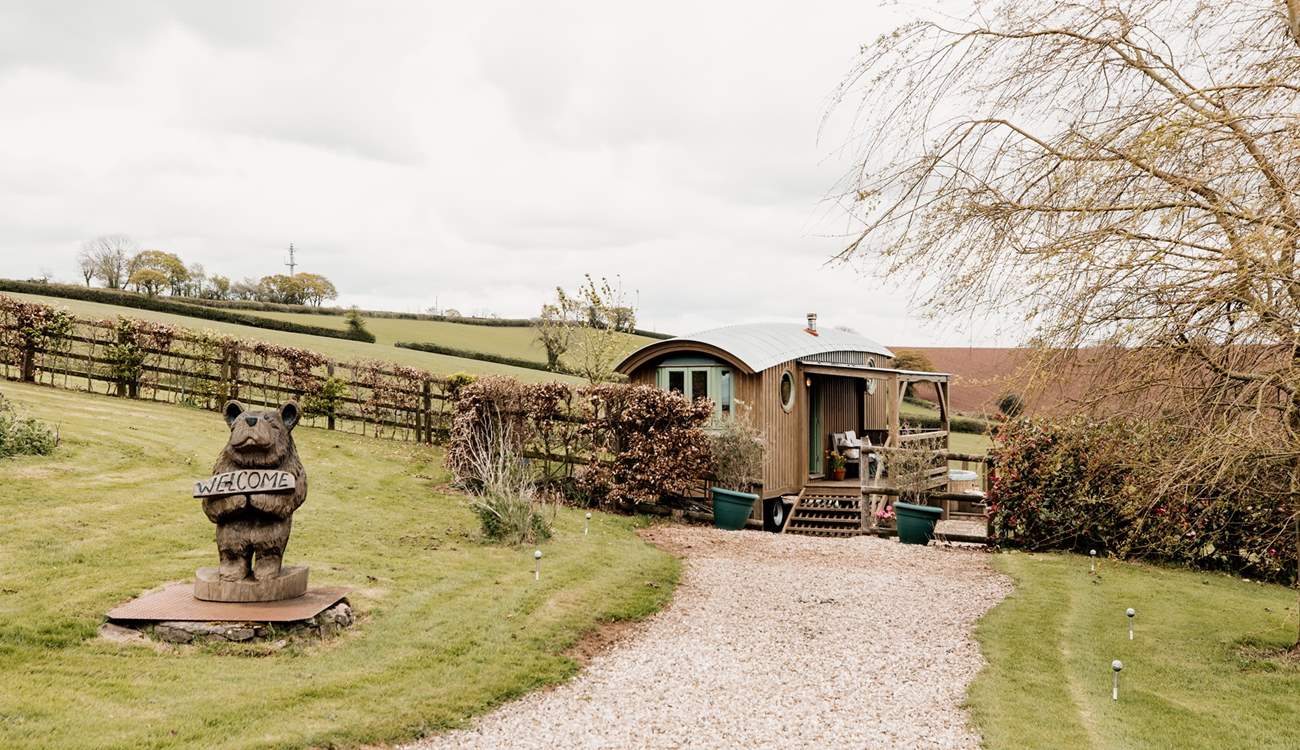 The setting is truly tranquil. 